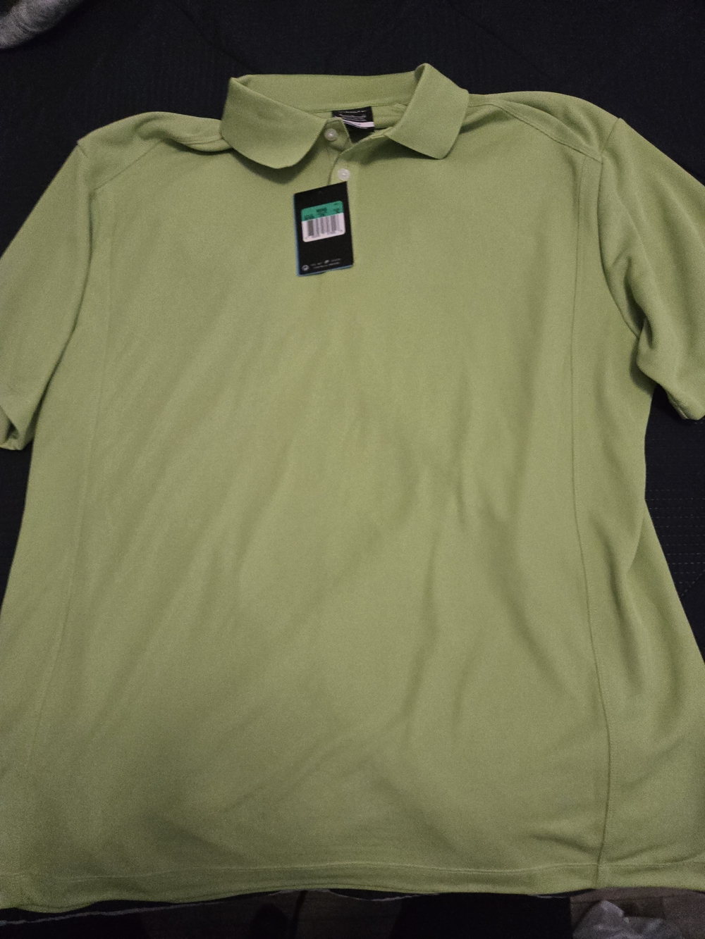 Men's Light Green Polo Shirt - Classic Short Sleeve